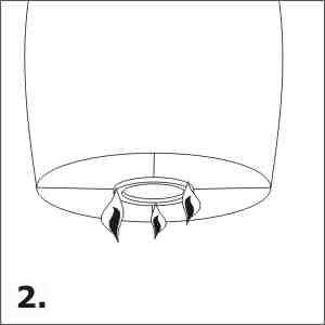 instruction 2 lanternes volantes