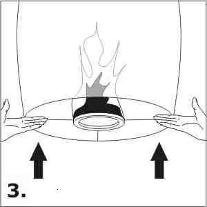 instruction 3 lanternes volantes